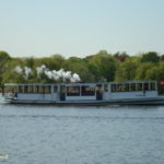 St. Georg 001 (nicht ATG) am 7.5.2008 auf der Alster vor dem Uhlenhorster Fährhaus