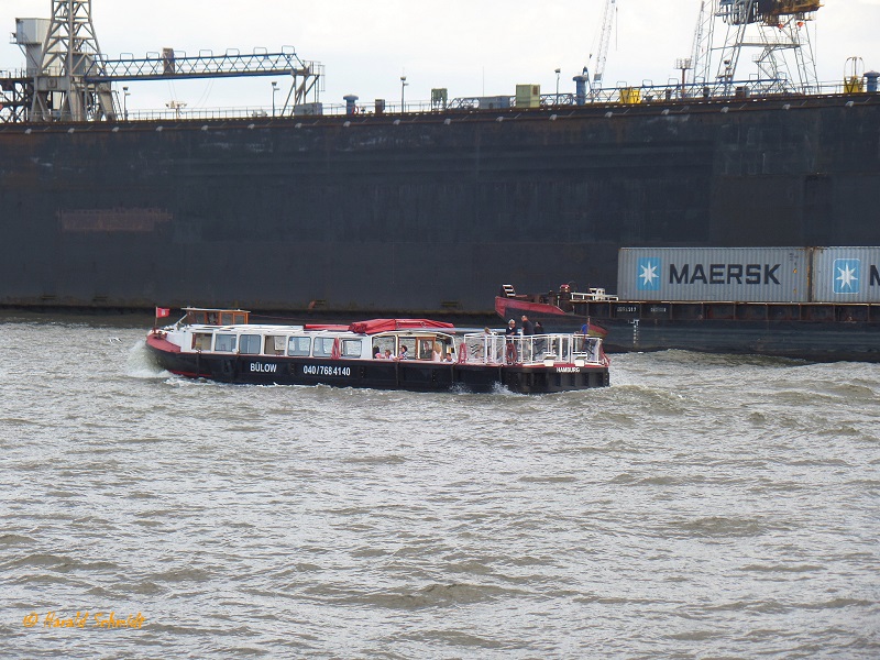 HANSA (ENI 05100930) am 27.5.2009, Hamburg, Elbe, vor Blohm + Voss /_1
