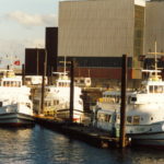 Betriebshof Hübenerkai 002: Typschiffe und andere im September 1987