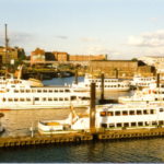 Betriebshof Hübenerkai 001: Typschiffe und andere im September 1987