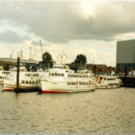 Betriebshof Hübenerkai 003: Typschiffe und andere im September 1987