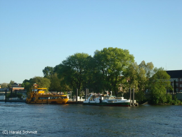 Altenwerder und Finkenwerder am 9.5.2008 (Hafengeburtstag)