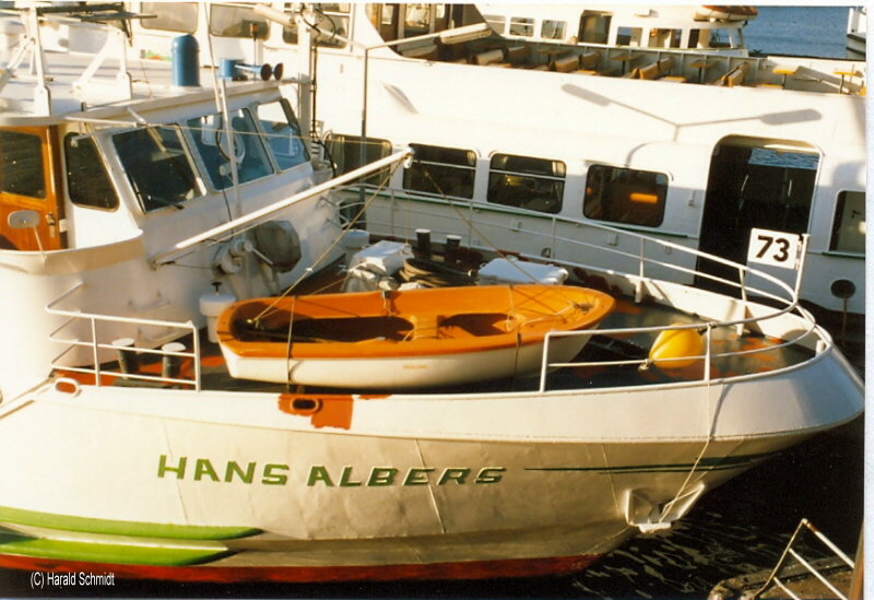 Hans Albers (1968) 002 im September 1987 am Hübenerkai