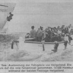 Pfingsten 1967 nach Helgoland