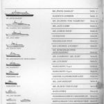 Flottenliste in Seefahrten nach Maß (1970)