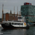Schwentine 001 am 25.6.2008 im Kieler Hafen