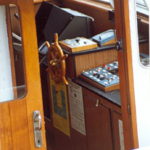 Hanseat ex "Rudolf Kinau" (1969) 004 im April/Mai 1993 an den Landungsbrücken