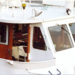 Hanseat ex "Rudolf Kinau" (1969) 006 im April/Mai 1993 an den Landungsbrücken