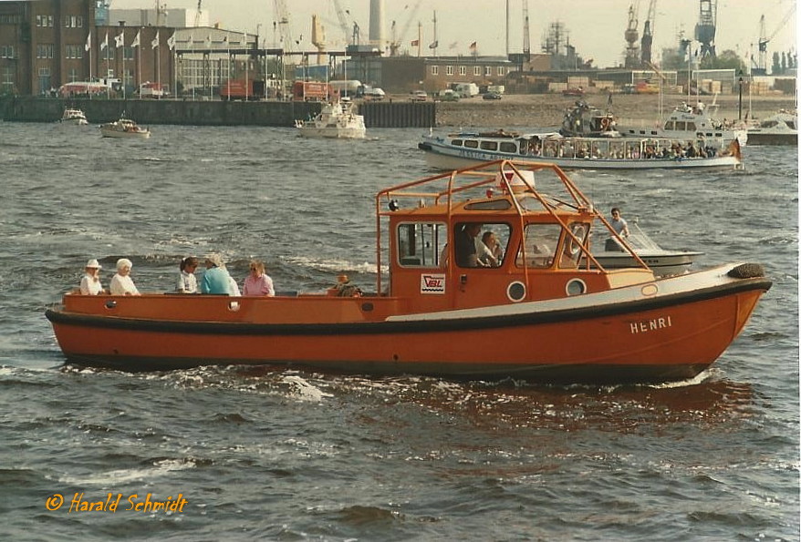 Festmacherboot HENRI (H 7019) im Mai 1989 (Hafengeburtstag)_1