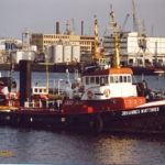 JOHANNES MATTHIES 006 (IMO 8330097) (ENI 05103990) am 19.6.1992 (Scan vom Foto),_1