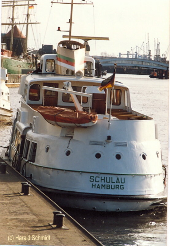Schulau (1955) 012 im März 1989 an den Landungsbrücken