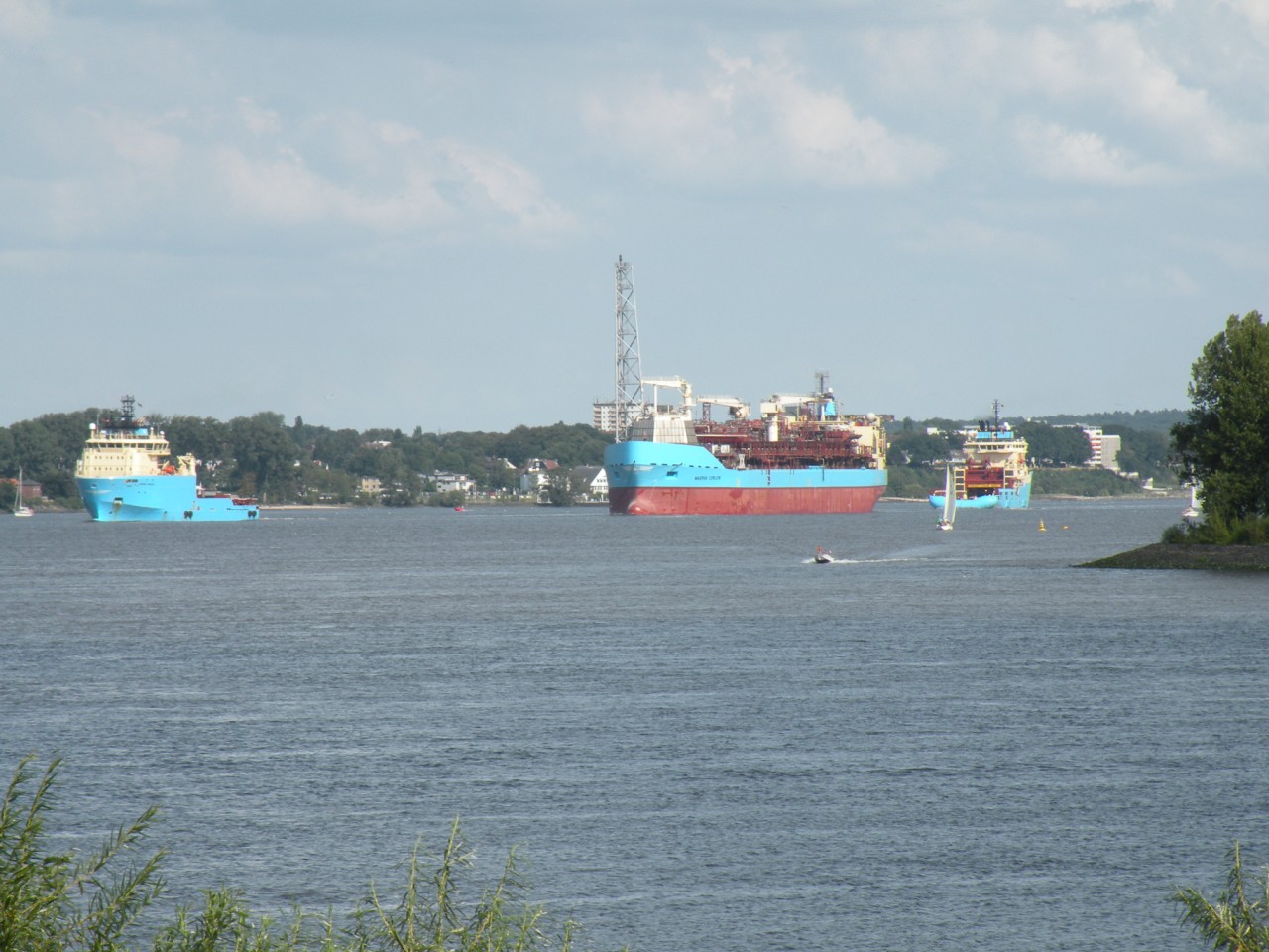 Offshore Maersk am 22.8.2009 _1