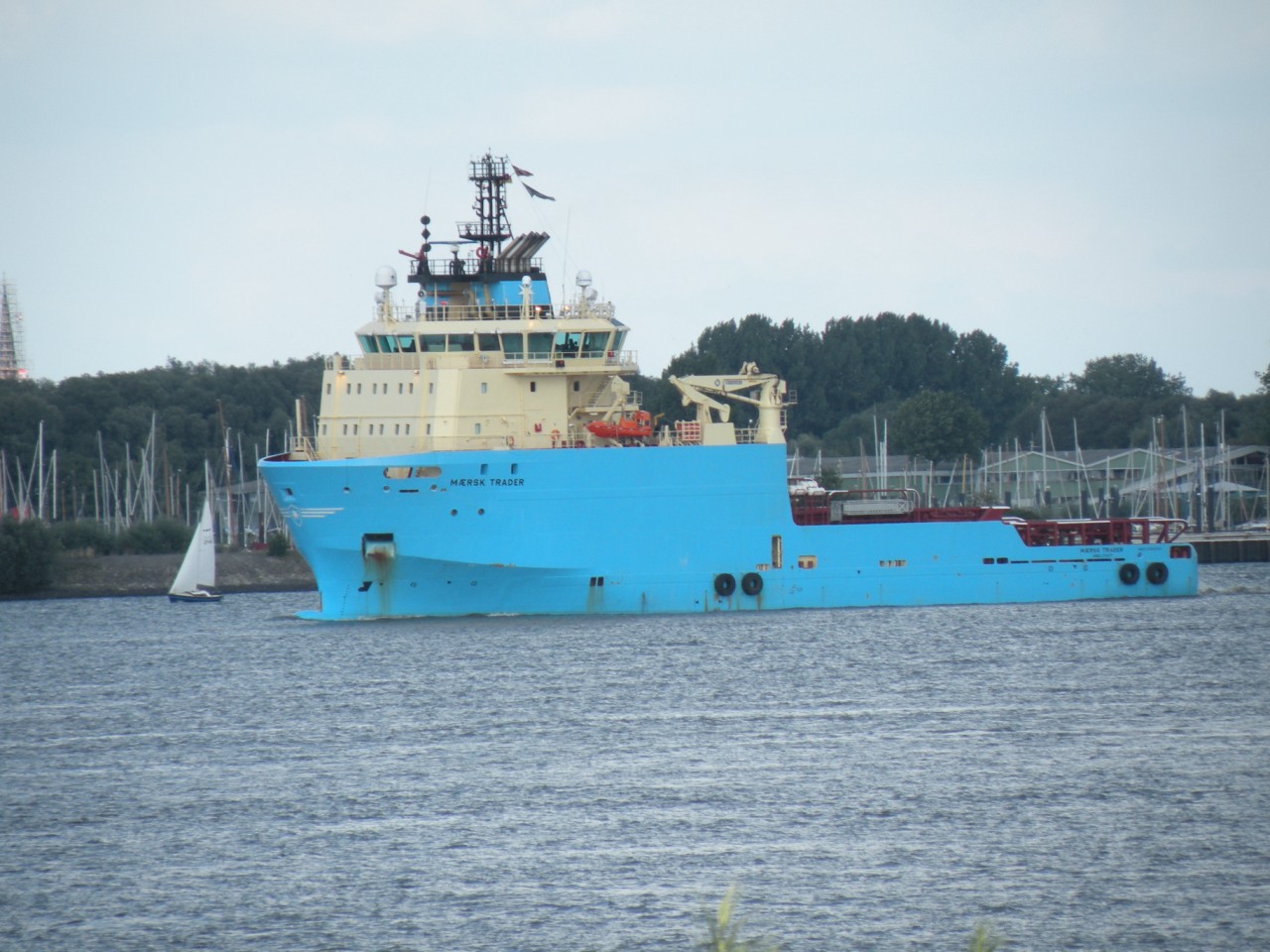 Offshore Maersk am 22.8.2009 _3