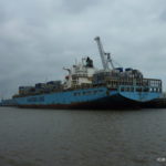 Kollision Containerschiffe, 08.05.13 vor Mellum_2