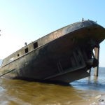 Schiffswrack Uwe vor Blankenese_2