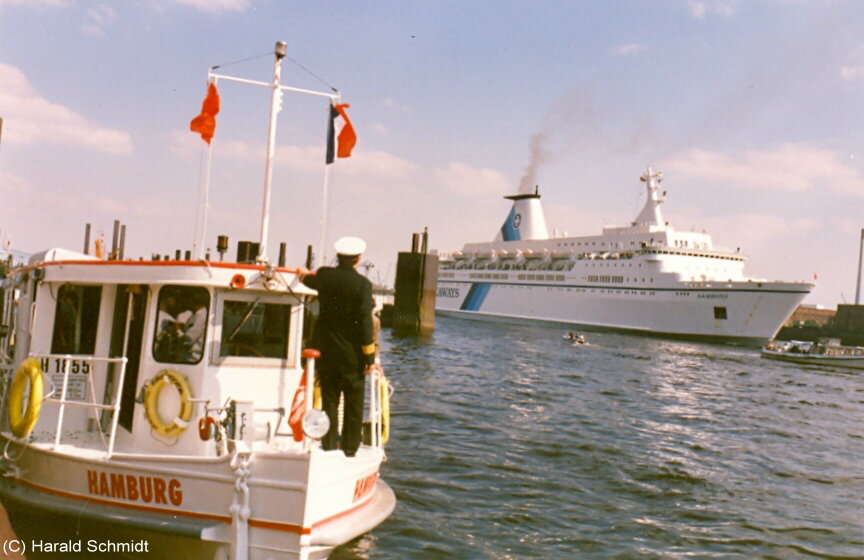 Landungsbrücken 006: Hamburg und Hamburg am 23.5.1988