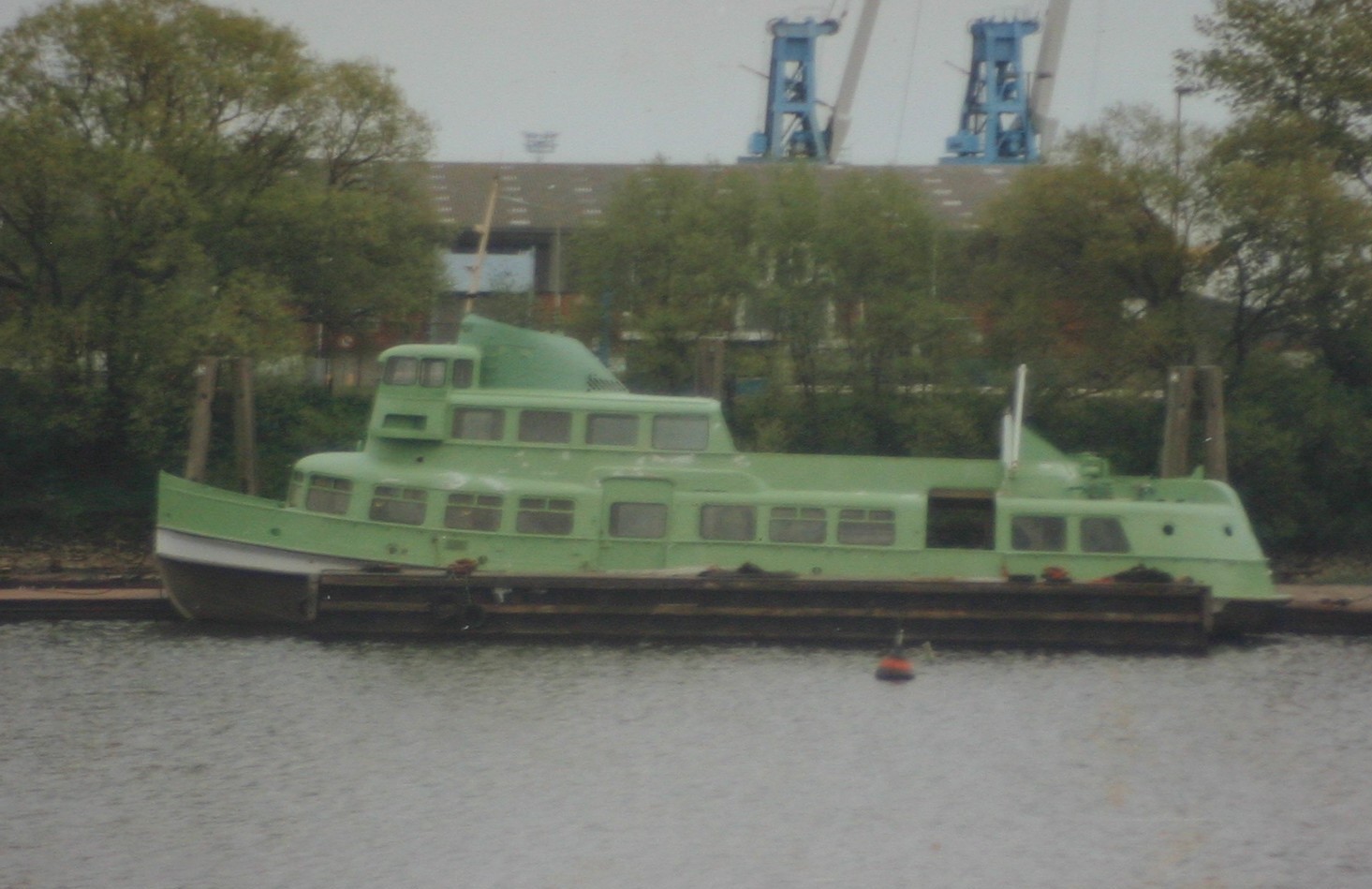 "Stadersand" 1991 im Kohlenschiffhafen