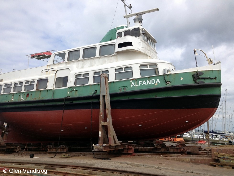 ALFANDA auf der Werft in Gilleleje Ende Mai 2012_3