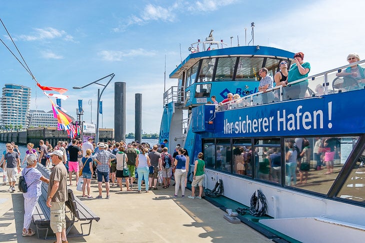 Öfter nach Finkenwerder und zur Elbphilharmonie