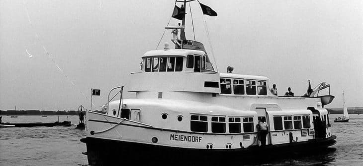 HADAG-Hafenfähre MEIENDORF im Jahr 1972