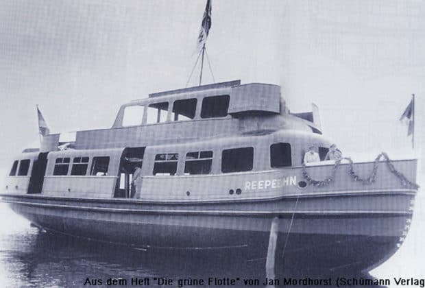 HADAG-Typschiff REEPERBAHN im Bauzustand