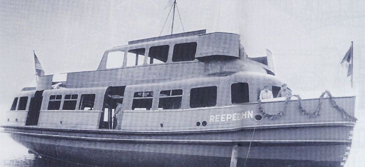HADAG-Typschiff REEPERBAHN im Bauzustand