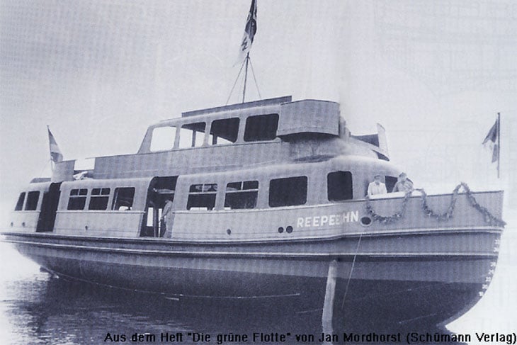 HADAG-Typschiff REEPERBAHN im Bauzustand